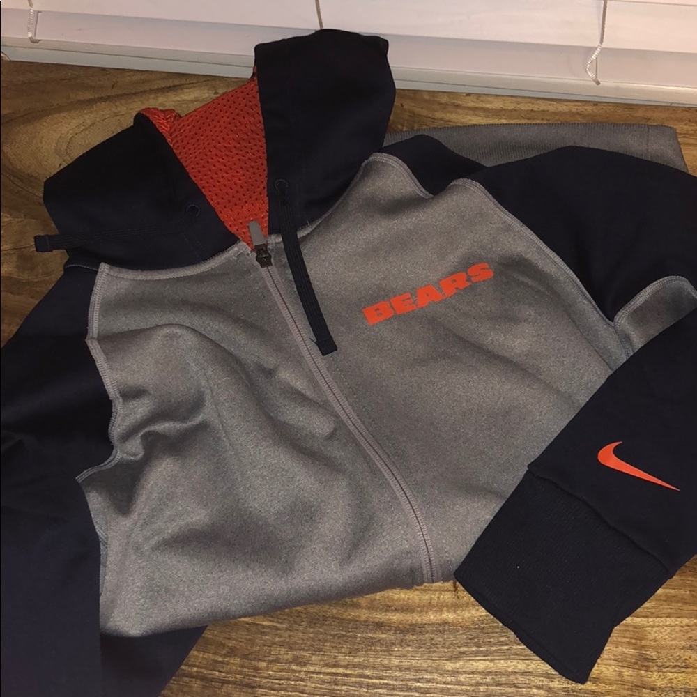 Chicago Bears Nike Zip up